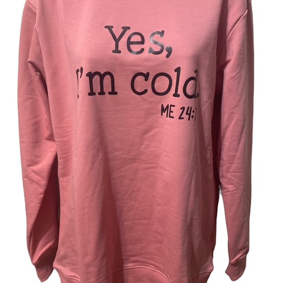 Tops - Pink Crewneck Sweatshirt